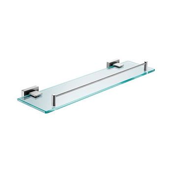 Полка стеклянная BELZ B90407, вороненая сталь