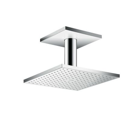 AX ShowerSolution Верхний душ, 250x250мм, 2jet, с  держателем 100мм, потолочный монтаж, цвет: хром, артикул 35312000