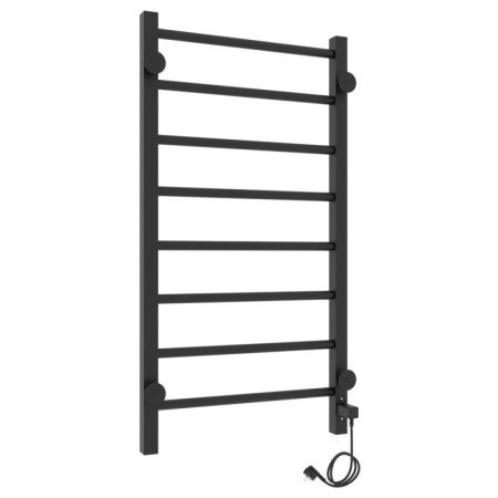 Полотенцесушитель электро "Феличия ЧКЧ8 400х800", черный муар, левый