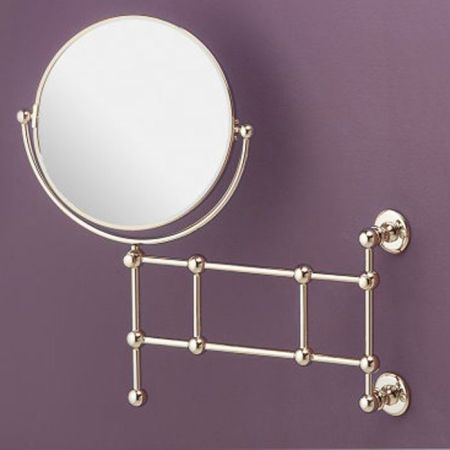 Devon First Class Зеркало на шарнирном кронштейне, цвет золото светлое, артикул DD33150OT