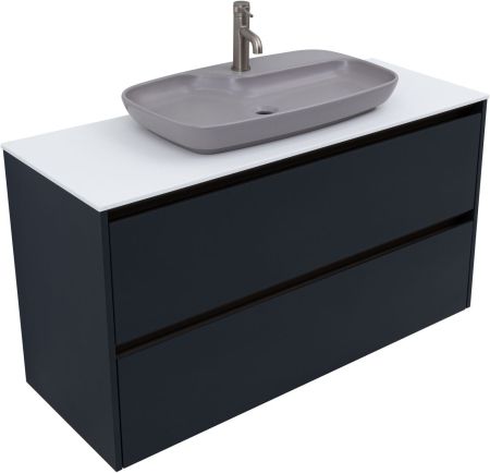 Тумба под раковину Allen Brau Activity 120 1.34015.AM антрацит матовый/олива браш, артикул 1.34015.AM