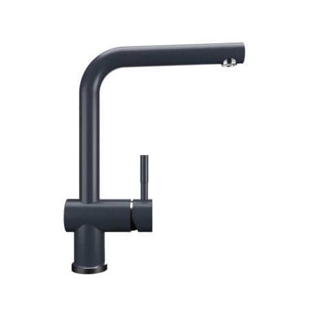 Смеситель для кухни Ulgran U-022-343, антрацит, артикул U-022-343