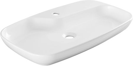 Раковина накладная Allen Brau Liberty 4.32011.20 белый, артикул 4.32011.20