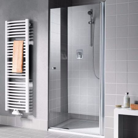 Kermi Atea Душ. дверь 1TR 470х2200 серебро+зеркальное стекло СПЕЦ.ЦЕНА из наличия, артикул AT 1TR 470x2200VAK+зеркал