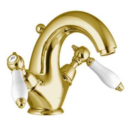 Fima Carlo Frattini Herend Смеситель для раковины, на 1 отв., цвет: золото, артикул F5431OR