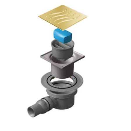 Душевой трап Pestan Confluo Standard Dry 1 Gold, артикул 13000128