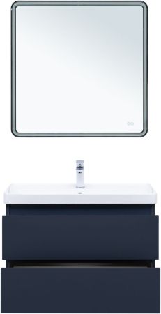 Тумба под раковину Aquanet Вега 2.0 80 маренго, артикул 00337949