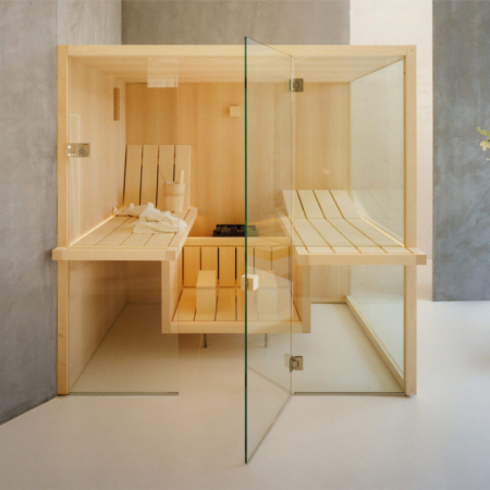 Effegibi Air 60 Био-Сауна 217x162xh213см, отделка: осина термообработанная, артикул BI 90 60 0002