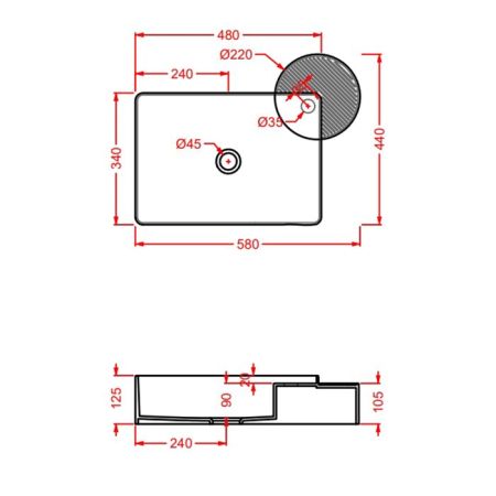 Artceram CARTESIO Раковина настольная 58х44 см, 1 отверстие, цвет зеленый глянцевый Акция, артикул CAL002 35 00 Акция