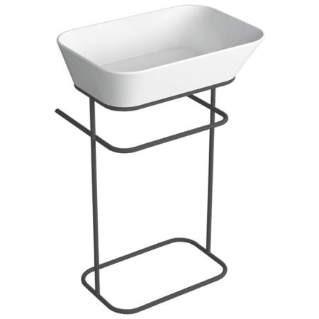 SIMAS WAVE Раковина чаша прямоугольная  60х42х16,5 см,без отв под смеситель,цвет белый, артикул WA04 bi*0