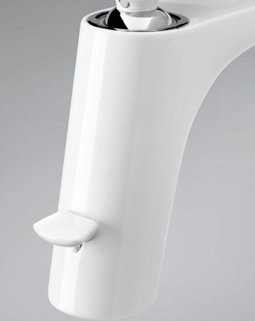 Смеситель для раковины  KLUDI BALANCE 520239175 (белый/хром, L-12,6 H-10), шт, артикул 520239175