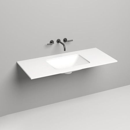 SALINI Столешница 1200х500х15 мм, из материалв S-Stone, цвет белый матовый, артикул 200123M