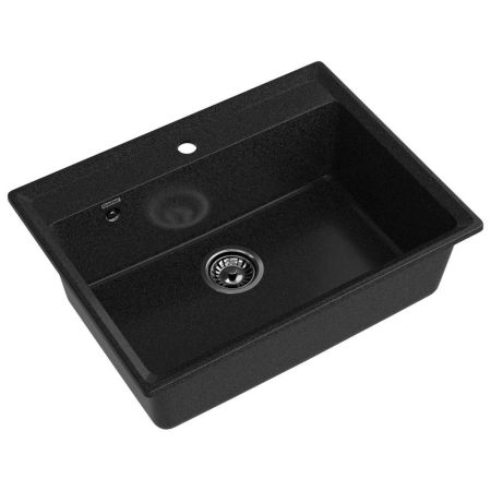 Кухонная мойка GranFest LEVEL 660, графит, артикул LV-660 графит