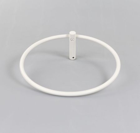 Stil Haus Hashi, полотенцедержатель - кольцо, цвет белый матовый, артикул HS07(24)