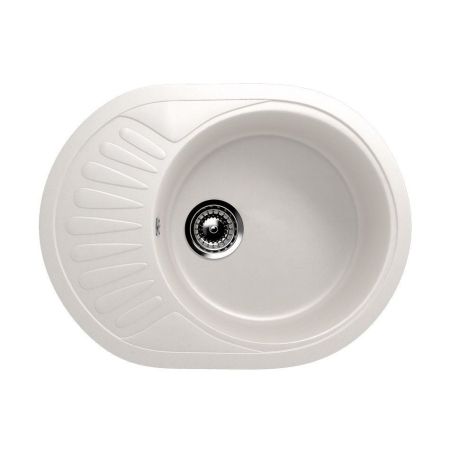 Кухонная мойка Ulgran U-107м-331, белый, артикул U-107m-331