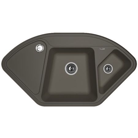 Кухонная мойка Florentina Капри 20.185.J1060 Антрацит, артикул 20.185.J1060.302
