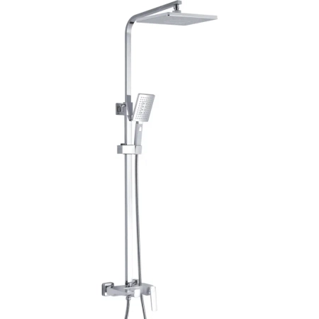 Душевая система Rose R1636F, белый/хром, артикул R1636F