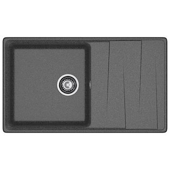 Кухонная мойка GranFest LEVEL 860L, графит