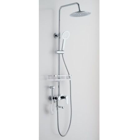 Душевая система Сантаком stOmega 7707, хром, артикул 7707