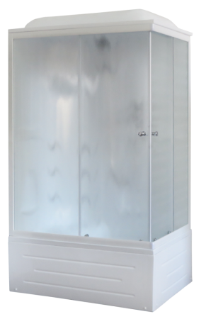 Душевая кабина Royal Bath  RB 8100BP2-M (матовое) левая, артикул RB8100BP2-M-L