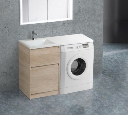 Мебель для ванной комнаты BELBAGNO KRAFT-LVD, артикул KRAFT-LVD-580/1200-2C-PIA-PP