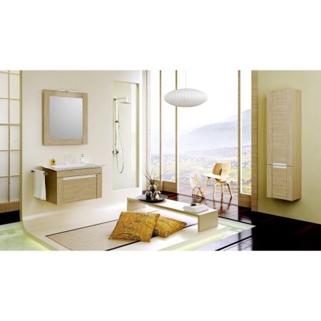 Шкаф пенал Aqwella 5 Stars Simphony 40 Sim.05.04/R/DS Дуб сонома, артикул Sim.05.04/R/DS