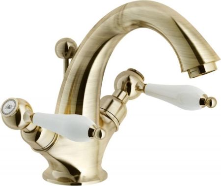 Смеситель для раковины Nobili Antica AT31118/6BR Бронза, артикул AT31118/6BR