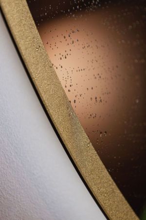 Зеркало с подсветкой ART&MAX Torino AM-Tor-550-1050-DS-Gold, артикул AM-Tor-550-1050-DS-Gold