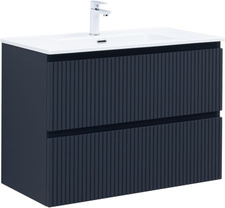 Тумба под раковину Aquanet Джейн (Flat) 90 маренго, артикул 00335430