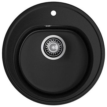 Кухонная мойка GranFest RONDO 510, черный