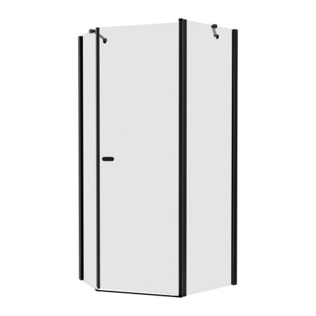 Душевое ограждение NEW TRENDY NEW SOLEO BLACK 100x80x195 K-0615 (черный), артикул K-0615