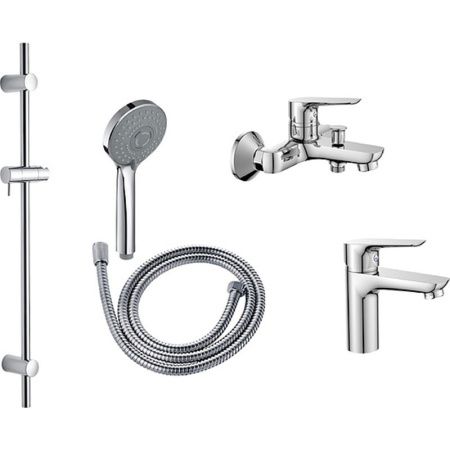 Комплект смесителей Orange Pro M44-311cr Хром