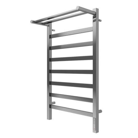 Полотенцесушитель электрический с полкой Terminus Ното П8 50х85 quick touch, хром, артикул 4670078559258