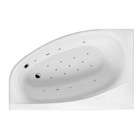 Ванна EXCELLENT Kameleon 170x110 (левая) "RELAX" (бронза), артикул WAEX.KML17.RELAX.BR