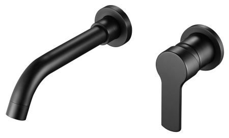 Смеситель скрытого монтажа д/умывальника black, артикул: SM28 B, артикул SM28 B