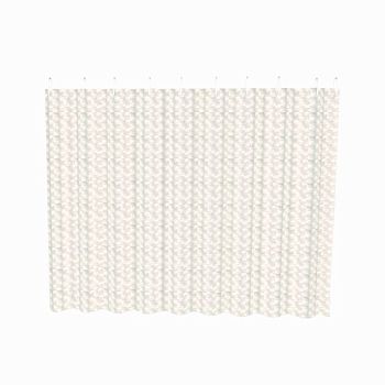 Штора для ванной FASHUN A8755, прозрачный