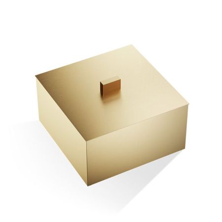 Decor Walther DW 3670 Бокс универсальный 17x17x10.5см, цвет: золото матовое, артикул 0845482