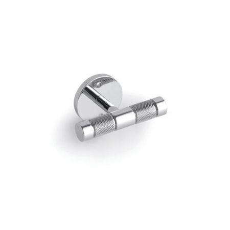 Крючок, Bertocci, Officina 01, двойной, ширина, мм-88, глубина, мм-57, высота, мм-50, тип установки-настенный, материал-латунь, цвет-хром, артикул 127 7516 0000
