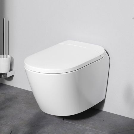 CCC301700SC Sensation подвесной унитаз с интегрированным электронным биде TouchReel, артикул CCC301700SC