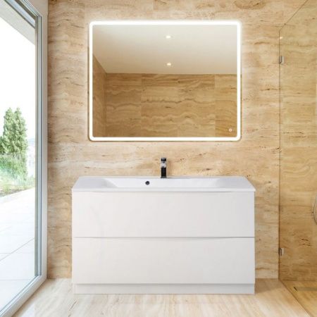 Тумба под раковину BelBagno Marino 100 Белая MARINO-1000-2C-PIA-BL-P BelBagno Тумба под раковину BelBagno Marino 100 Белая MARINO-1000-2C-PIA-BL-P BelBagno