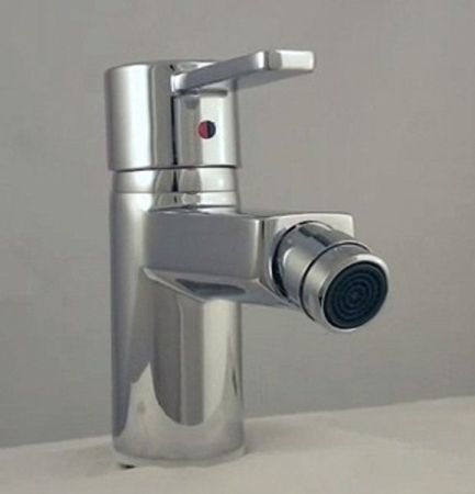 Смеситель для биде, Kludi, ZENTA, тип открывания воды-однорычажный, тип регулирования воды-керамический картридж, отверстия для монтажа-1, высота, мм-130, вынос излива, мм-108, донный клапан-есть, тип подводки-гибкая, стандарт подвода воды-3/8", цвет-хром, артикул 385300575