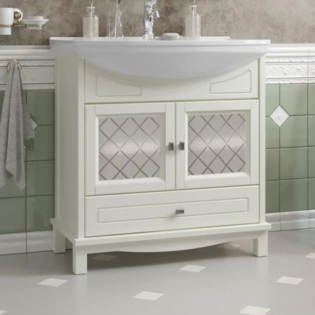 Зеркало Омега 75 Opadiris Слоновая кость, артикул 