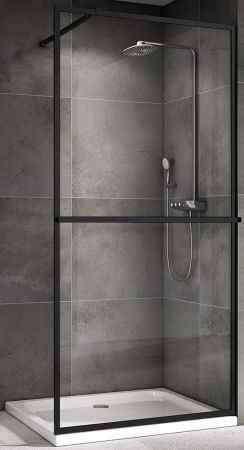 Душевая перегородка ABBER Immer Offen AG60100B, артикул AG60100B
