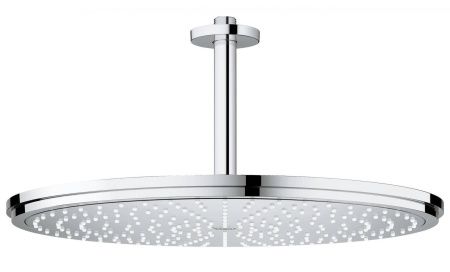 Верхний душ с душевым кронштейном GROHE Rainshower, диаметр 400 мм, хром (26256000) Верхний душ с душевым кронштейном GROHE Rainshower, диаметр 400 мм, хром (26256000)