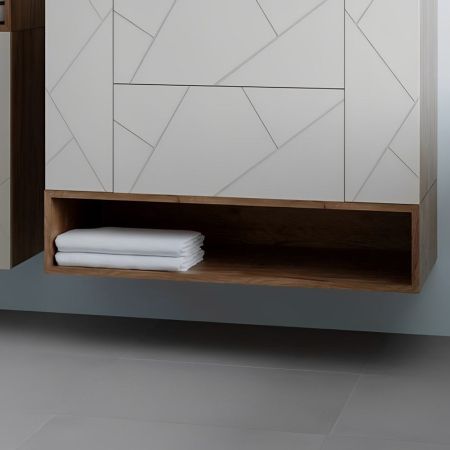 Ниша для тумбы Бриклаер КРИСТАЛЛ 90 см, дуб крафт табачный, артикул 4627125416880