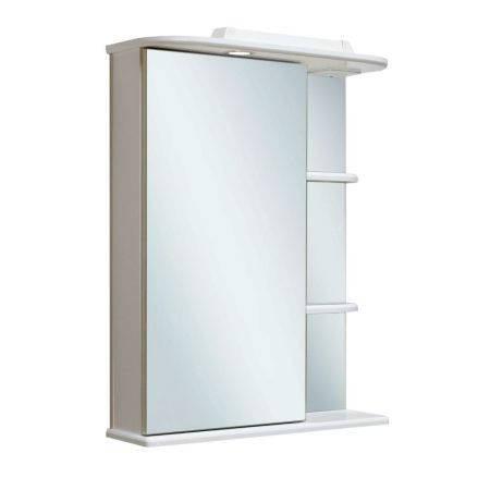 Зеркальный шкаф Runo левый Магнолия 50 (00000000607), артикул 00000000607