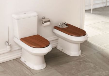 Крышка для биде Roca America 806490M14 Дерево Вишня Крышка для биде Roca America 806490M14 Дерево Вишня