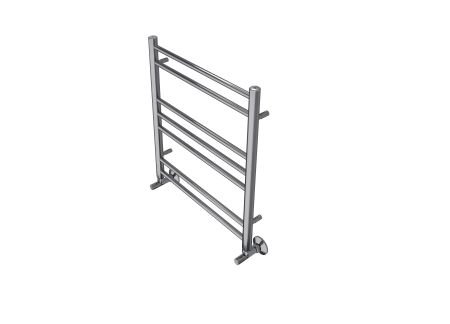 Полотенцесушитель водяной Aquatek (Акватек) Либерти П7 500х600 мм, подключение нижнее/диагональное, сверхпрочная пищевая нержавеющая сталь AISI 304L, гарантия 10 лет, артикул AQ RR0760CH