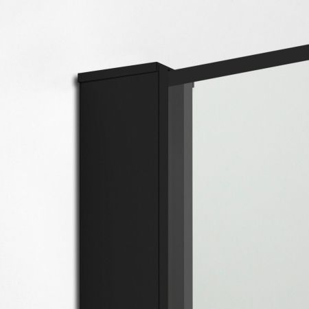 Душевое ограждение NEW TRENDY NEW MODUS BLACK 60x200 EXK-1925 (черный), артикул EXK-1925