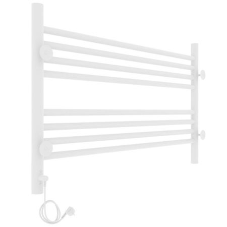 Полотенцесушитель электро "Оливия ЧК8 800*500", белый муар, правый, артикул 73207627